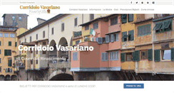 Desktop Screenshot of corridoiovasariano.com